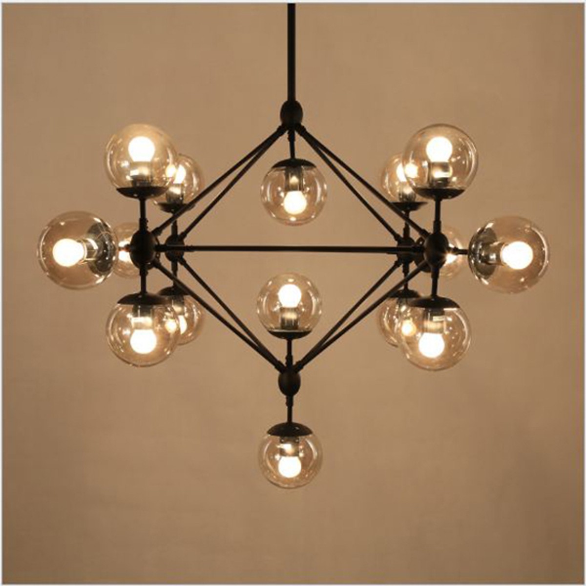 Đèn thả chùm phòng khách hiện đại ORIC 15 bóng cao cấp CHI LAMP