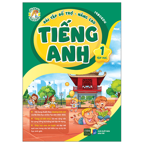 Bài Tập Bổ Trợ Nâng Cao Tiếng Anh Lớp 1 - Tập 2 (1980 BOOKS HCM)