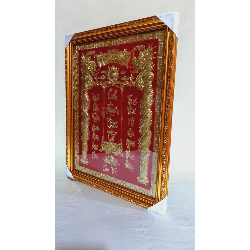 Cửu Huyền Thất Tổ Đỏ Bằng Đồng Cao 47cm