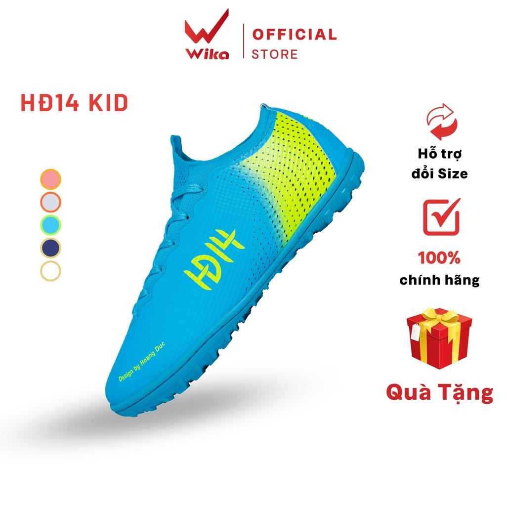 Giày Đá Bóng Wika HD14 Kid Chính Hãng Cho Sân Cỏ Nhân Tạo, Đã Được Khâu Toàn Bộ Đế ...