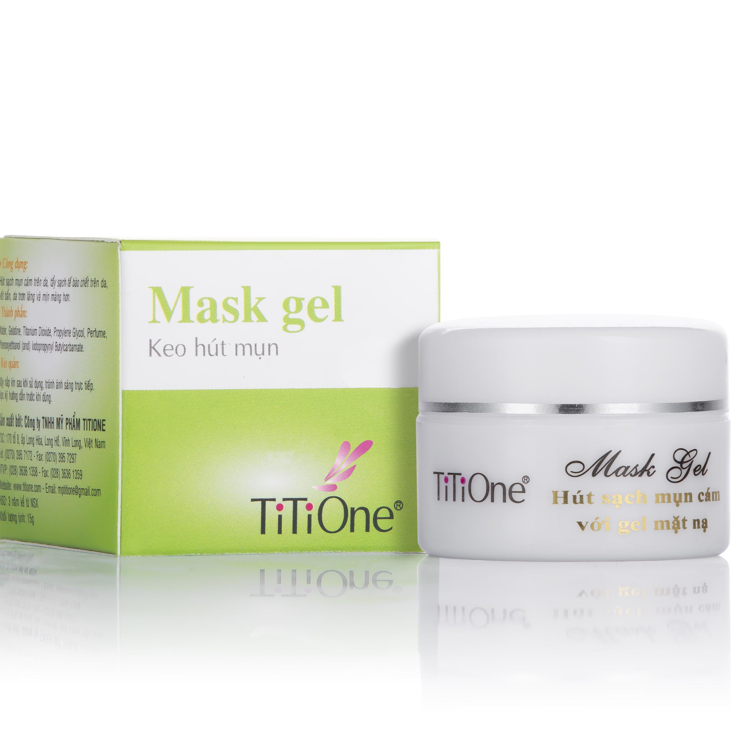 Gel mặt nạ lột mụn Titione (combo 3 hộp)