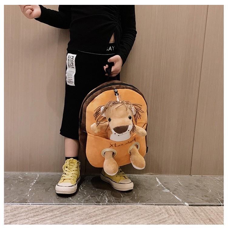 Balo thú bông cho bé