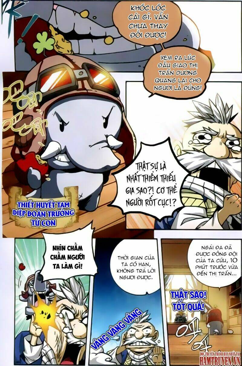 thiết huyết tam diệp đoàn chapter 3 6