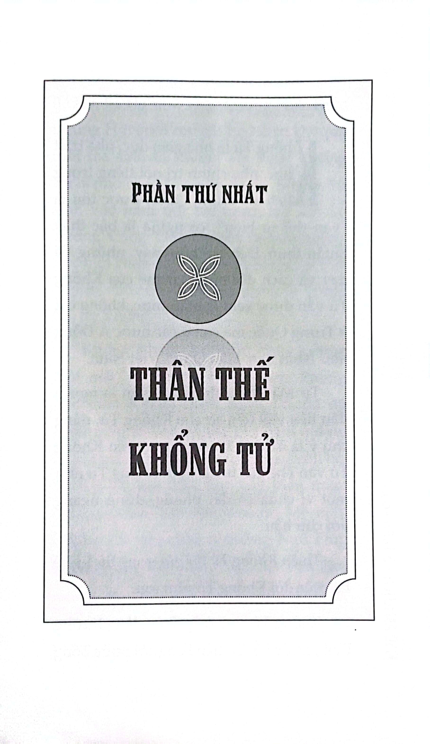 Khổng Tử - Vạn Thế Sư Biểu (SB)