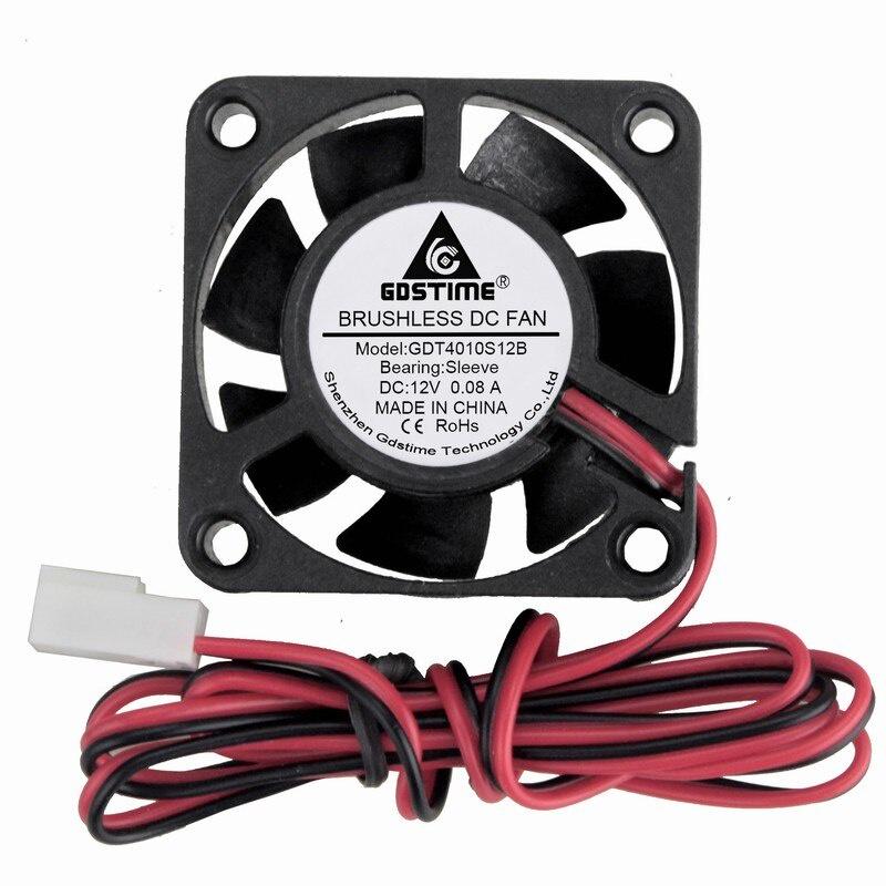 1pcs Gdstime 40mm x 1mm Small Fan 11V DC Brushless Fan 3D Printer Cooler Cooling Fan 40x40x1mm 1cm Cable Length 401