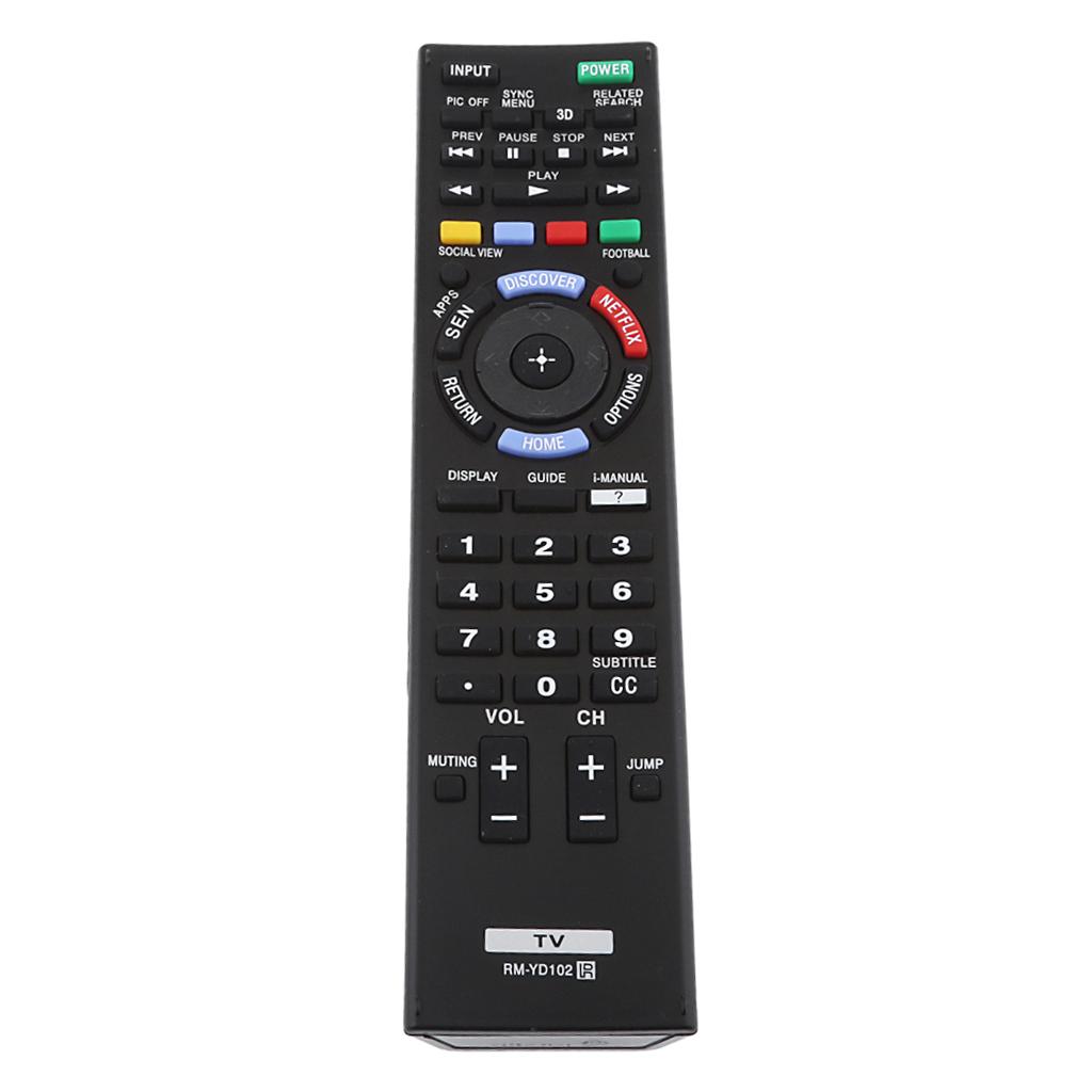 RM-YD102 Replacement TV Remote Control For Sony Television