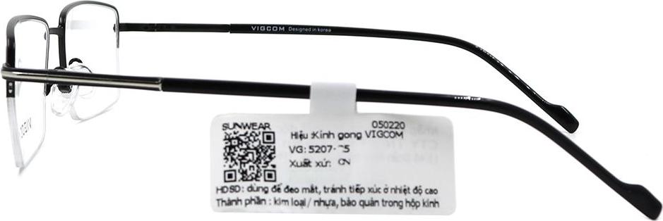 Gọng kính chính hãng Vigcom VG5207