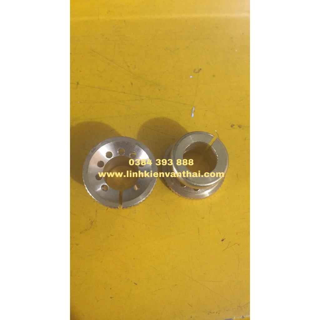 NÚT ĐỒNG DÙNG CHO MIẾNG PHUN NƯỚC MICA/ 12x24mm/ 17g