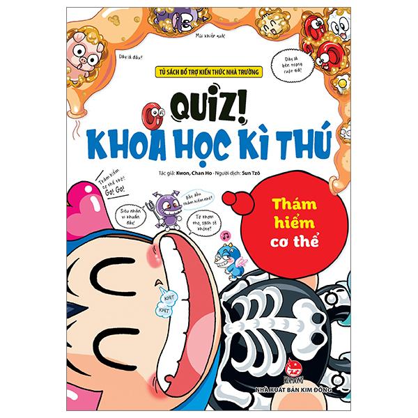 Sách - Quiz! Khoa Học Kì Thú - Thám Hiểm Cơ Thể