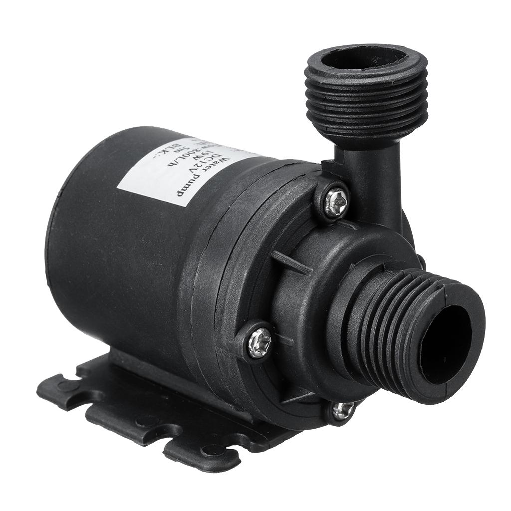 2pcs Ultra Quiet Mini Submersible Water Pumps DC12V Brushless Motor 800L/H