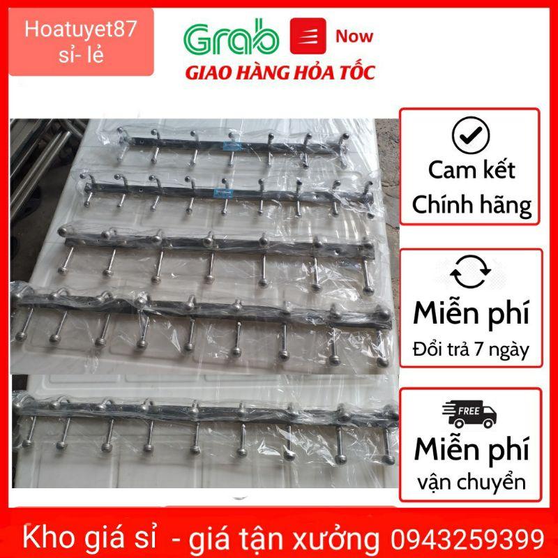 Móc treo quần áo gắn tường inox 100% kèm vít