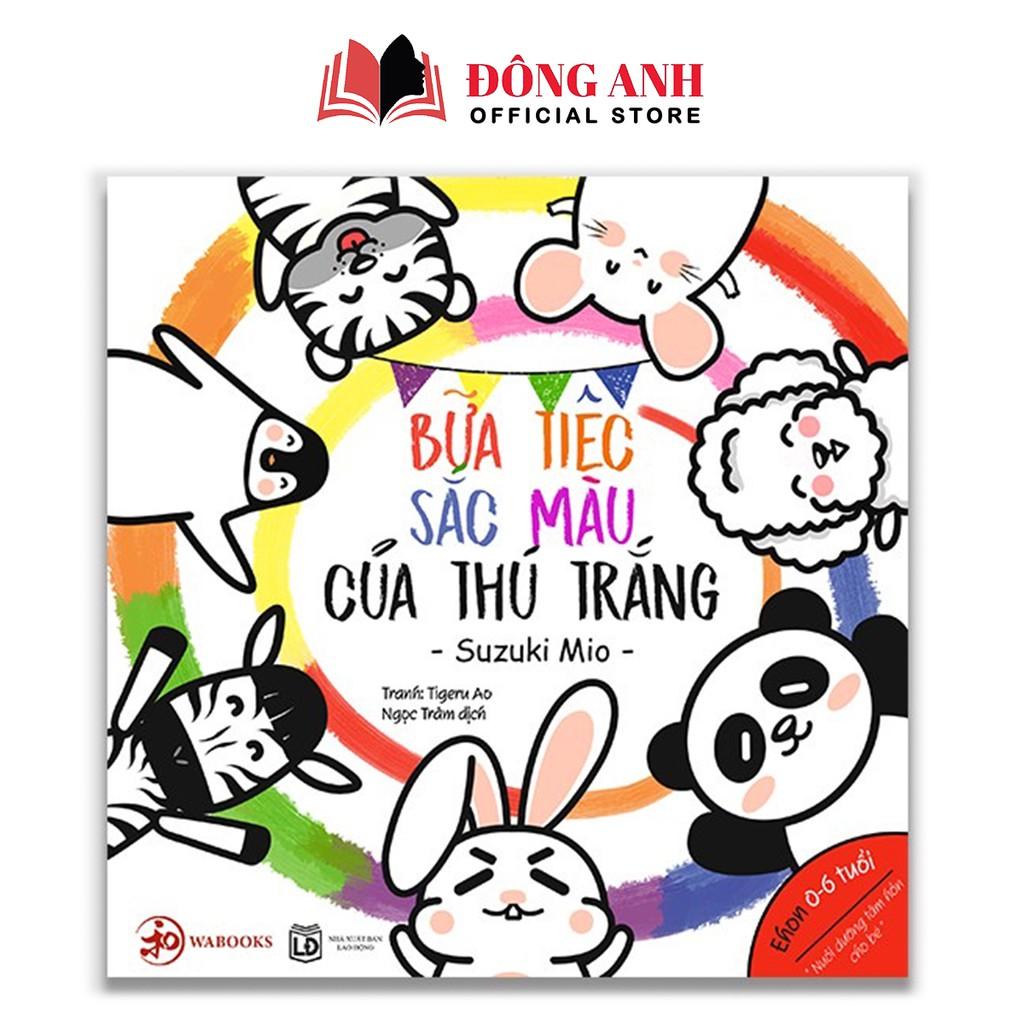 Sách - Combo 4 cuốn Ehon Điều Kỳ Diệu Của Màu Sắc dành cho bé từ 0-6 tuổi