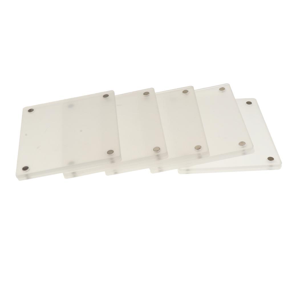 5Pack Acrylic Fridge  90x77mm Frame for   Mini 8/8+/7s/90/25 Film