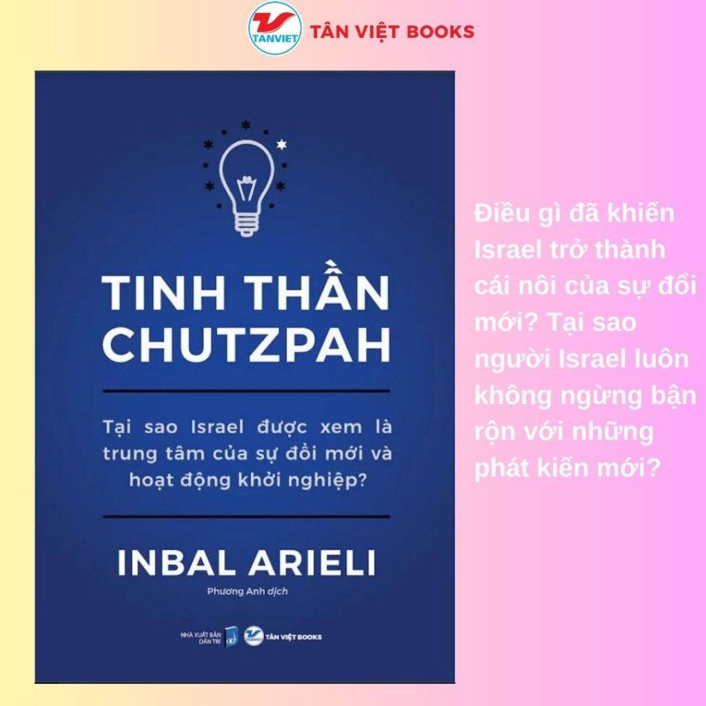 Sách - Tinh Thần Chutzpah - Inbal Arieli - Tân Việt Books