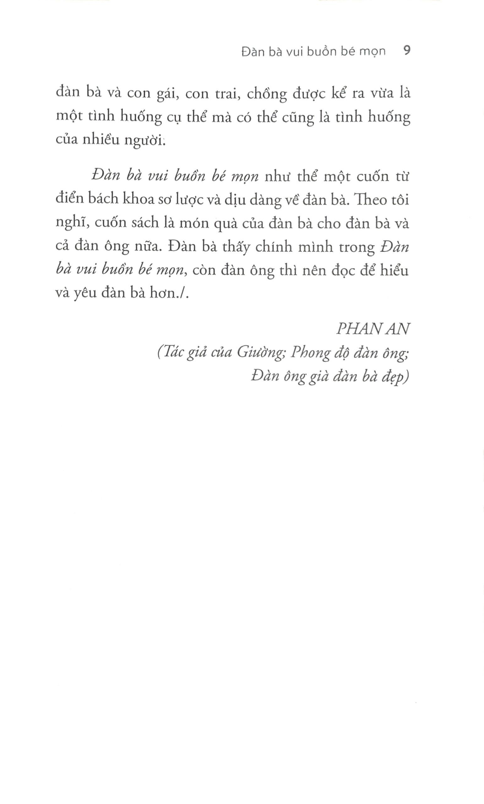 Đàn Bà Vui Buồn Bé Mọn
