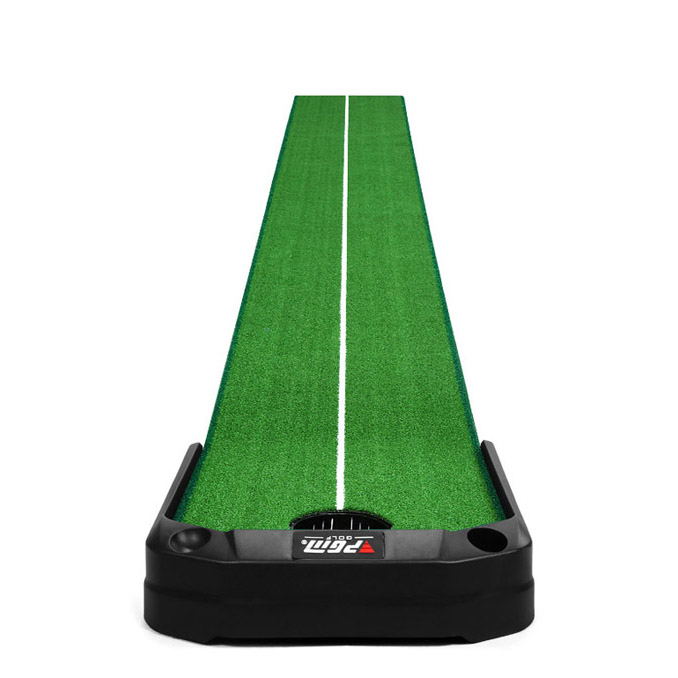 THẢM TẬP PUTTING GOLF ĐIỀU CHỈNH ĐỘ DỐC CÓ MÁY TRẢ BÓNG - PGM TL026 GOLF PUTTING MAT WITH ELECTRIC AUTO GOLF BALL BOUNCE BACK DEVICE