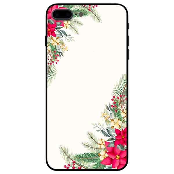 Ốp lưng in cho Iphone 7 Plus/ 8 Plus Mẫu Cherry Đỏ