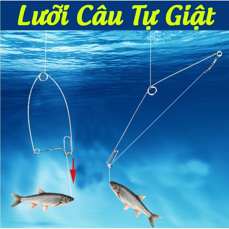 Lưỡi câu cá tự động giật cao cấp