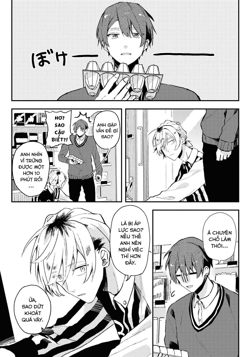 đồng đội game online, té là ngài sếp khó tính chapter 12 5
