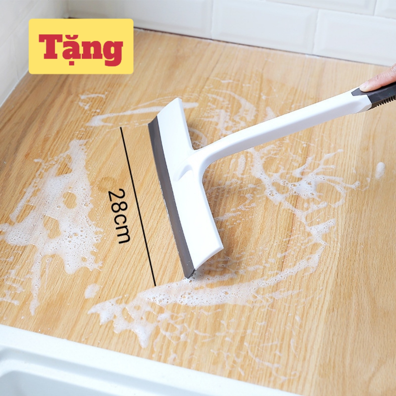 Bộ lau nhà 360 cao cấp, chim cánh cụt JAPAN Mop tiêu chuẩn hàng xuất nhật (tặng gạt nước silicon )