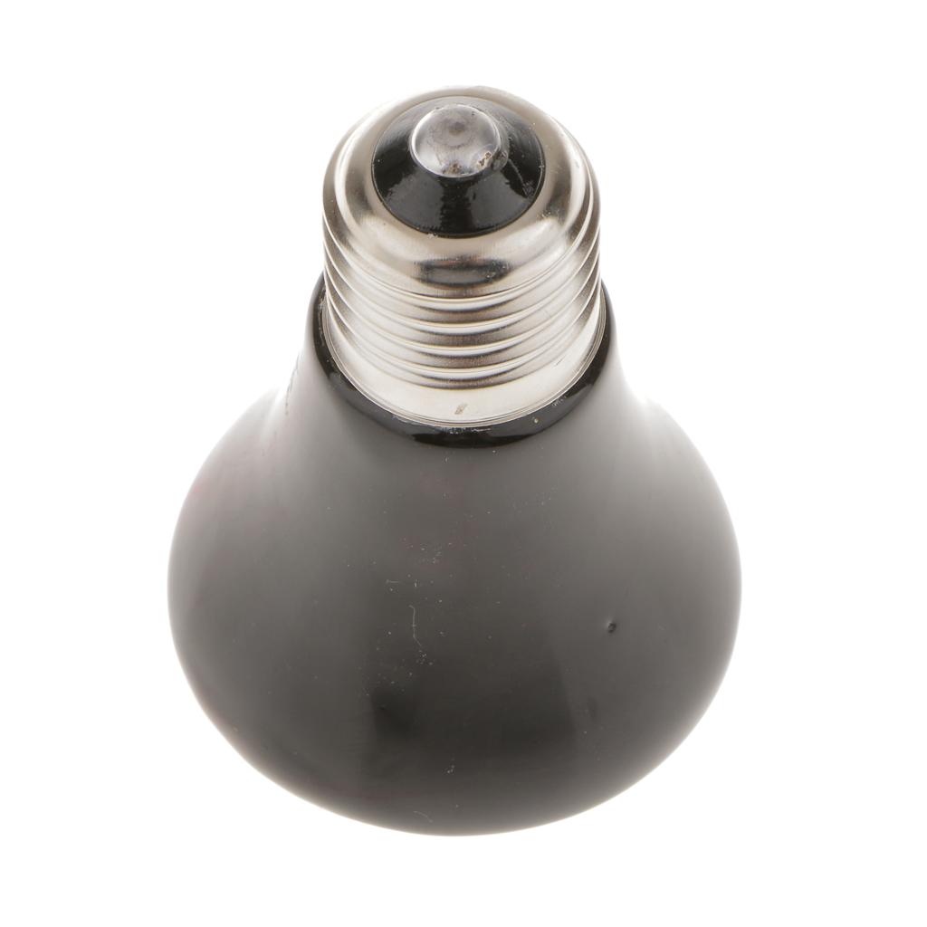 2xInfrared Ceramic Emitter Heat Light Bulb Lamp for Reptile Pet Brooder 50W