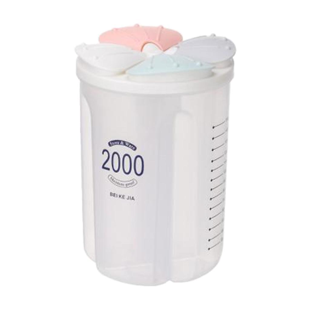 Kitchen Plastic Transparent Household Food Storage Containers Tank for Nut