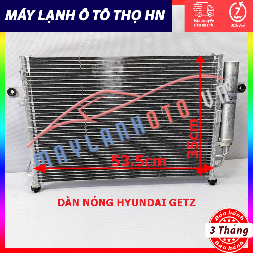 Dàn nóng Hyundai Getz Hàng xịn Hàn Quốc