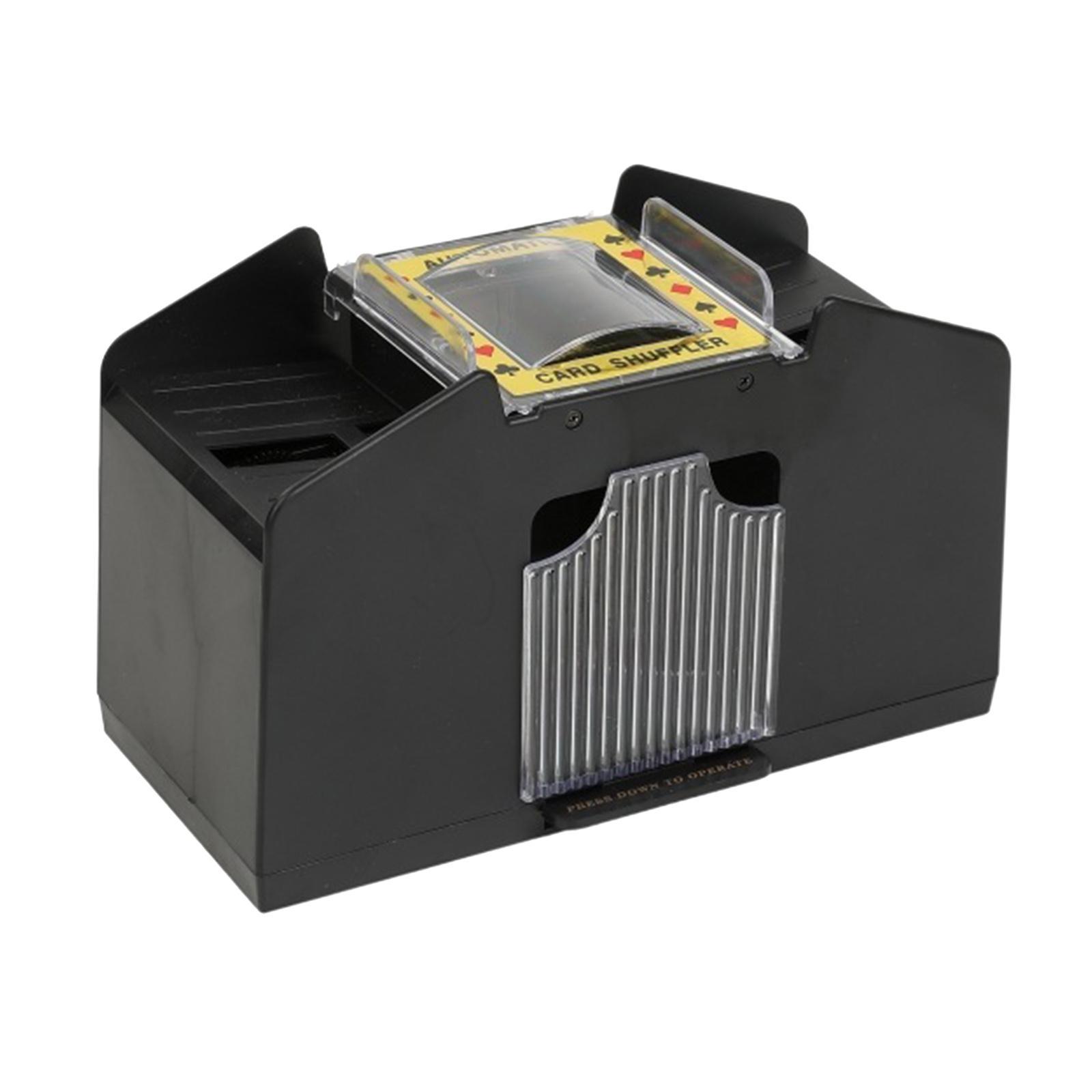Card Shuffler Dealer Dispenser Battery&USB Accs Casino Trading Card for Club 2