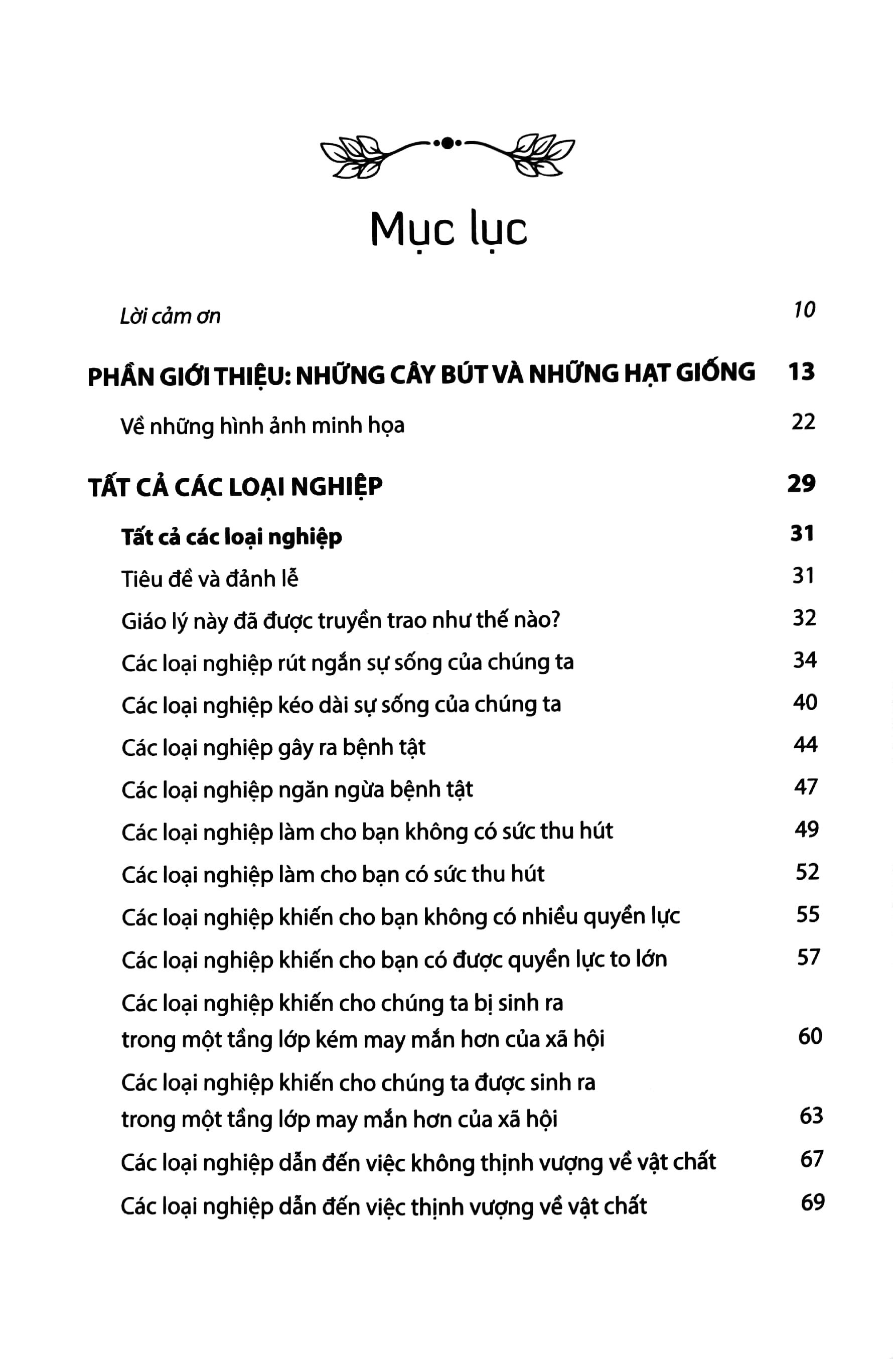 Trí Tuệ Cổ Xưa - Tất Cả Các Loại Nghiệp