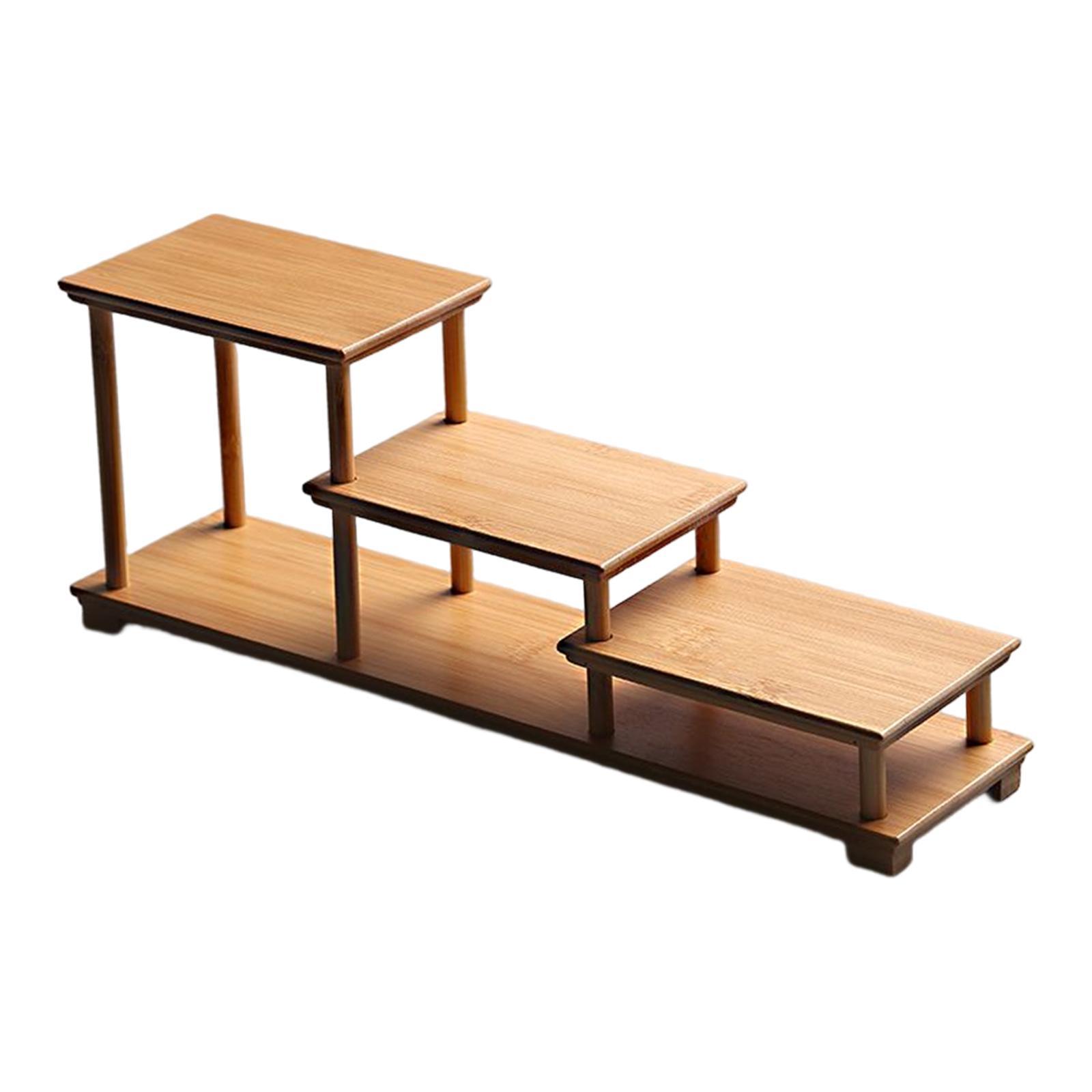 Spice Rack Storage Shelves Showcase Fixtures for Model Collectibles Cosmetic