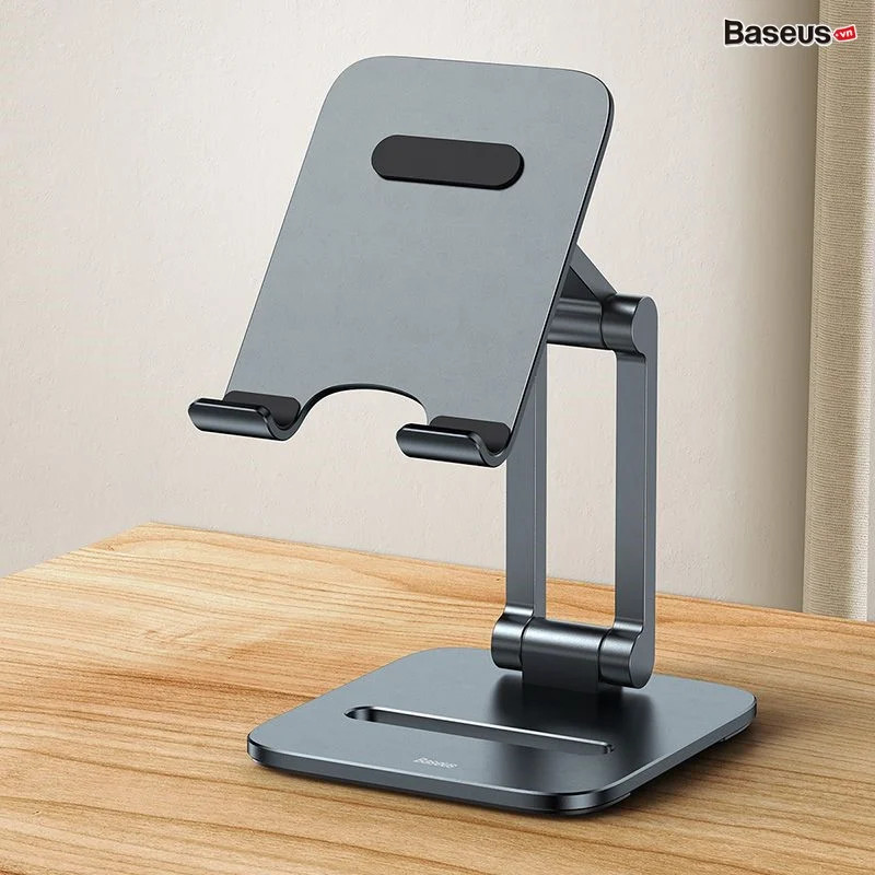 Giá Đỡ Điện Thoại iPad Desktop Biaxial Foldable Metal Stand-Hàng chính hãng