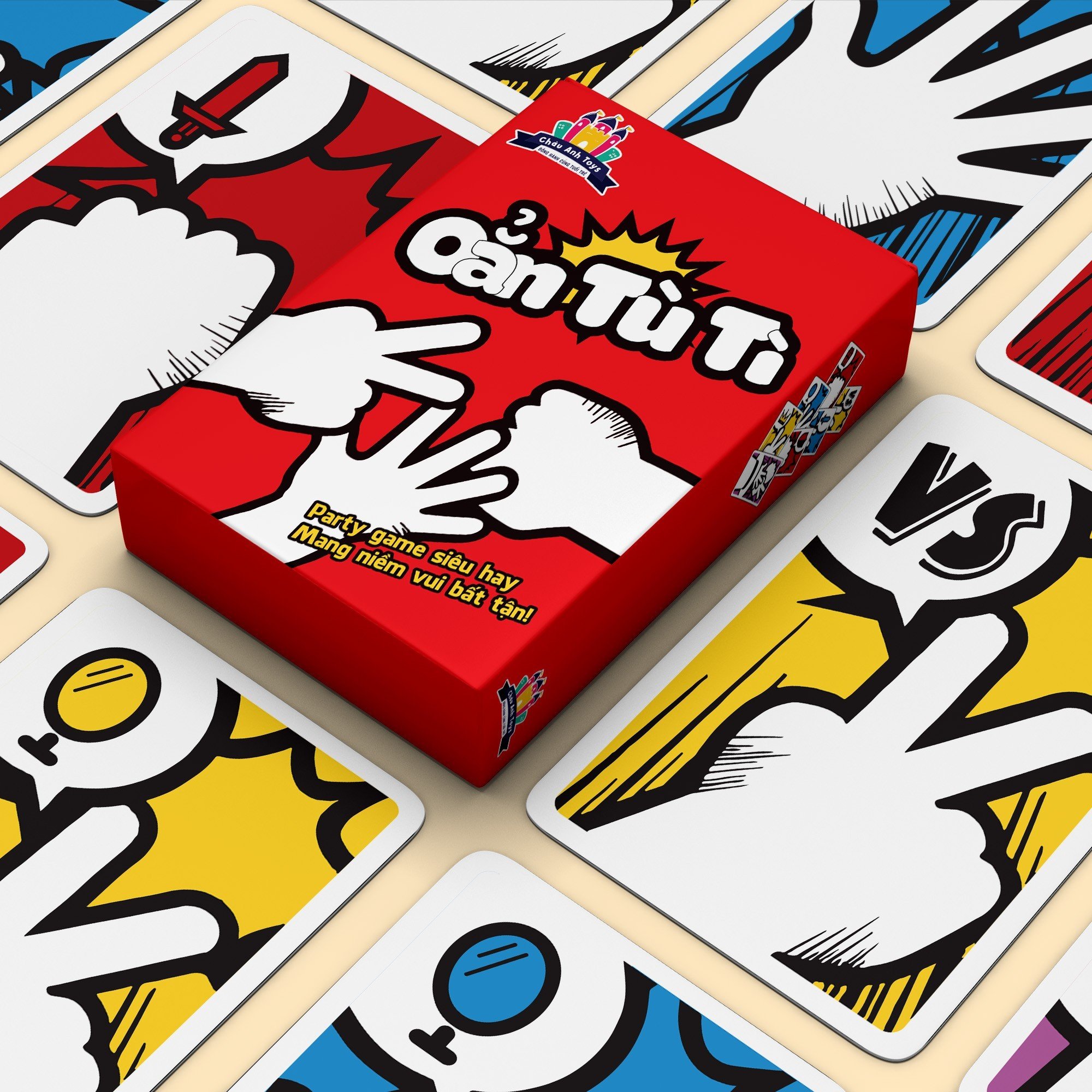 Boardgame OẲN TÙ TÌ - Party game siêu hay, mang niềm vui bất tận cho mùa hè sôi động