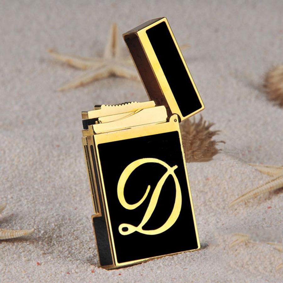 Vỏ Hột Quẹt Bật Lửa Upon Gas Đá D66V Họa Tiết Sơn Mài In Logo Đẹp Độc Lạ - Dùng Gas Đá Cao Cấp