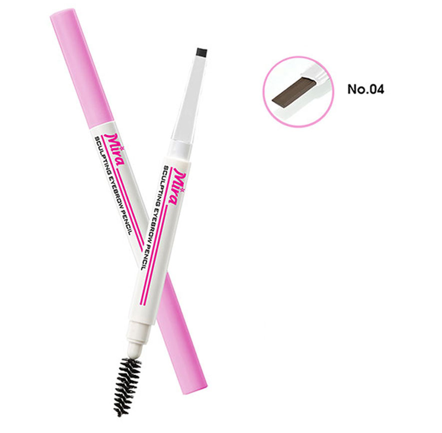 Bút Kẻ Mày Mira Sculpting Eyebrow Pencil B713- #4