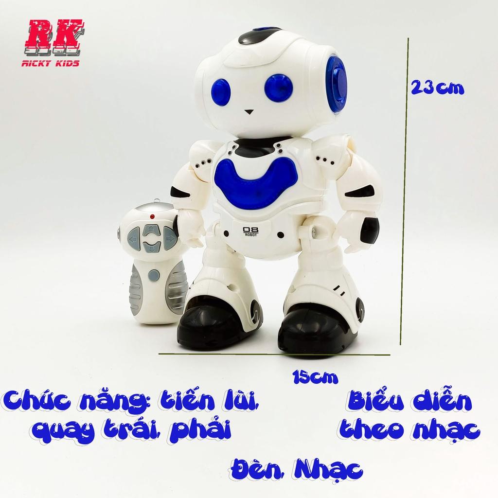 ROBOT LẬP TRÌNH điều khiển từ xa thông minh -Biến hình, Bước đi, nói chuyện như thật - Cảm Ứng Vân Tay