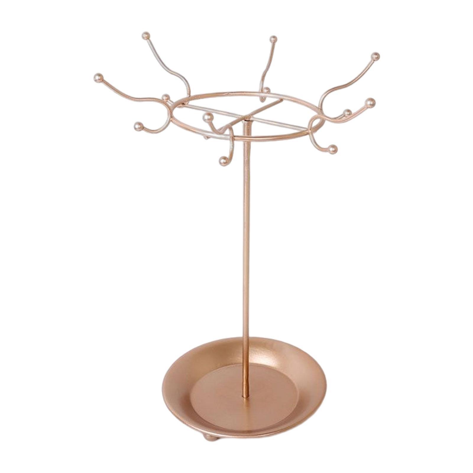 Jewelry Display Stand Rack Earring Holder Storage Dresser for Headwear