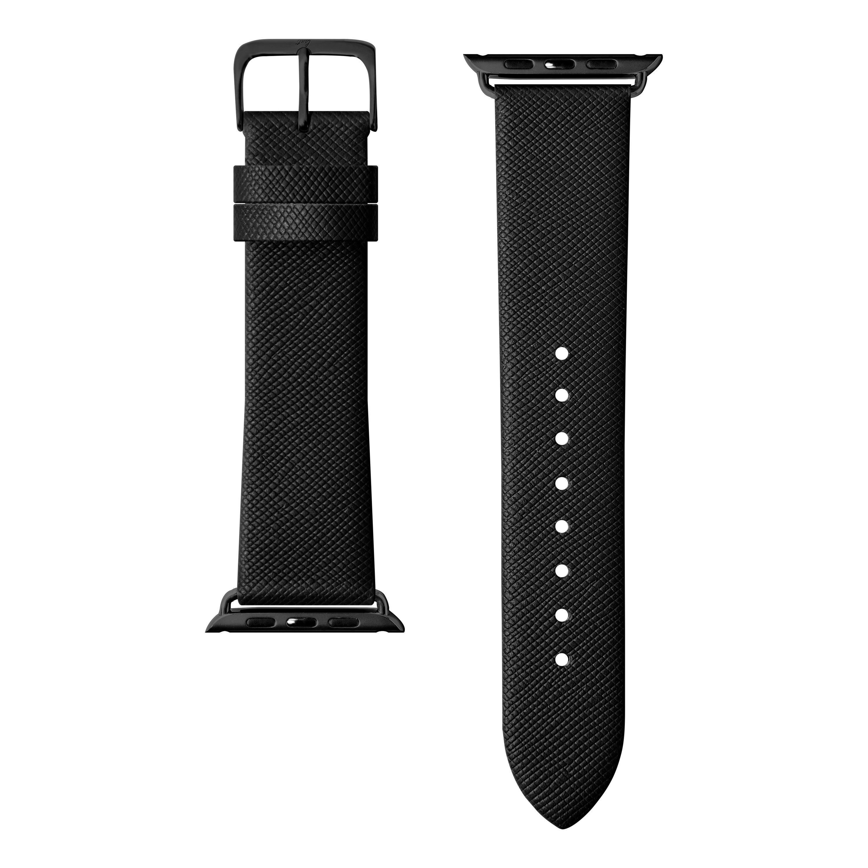 HÀNG CHÍNH HÃNG - Dây đeo LAUT PRESTIGE dành cho Apple Watch Series 1~8 & SE Lớp lót là da mềm mại cho cảm giác đeo êm ái, thoải mái nhất