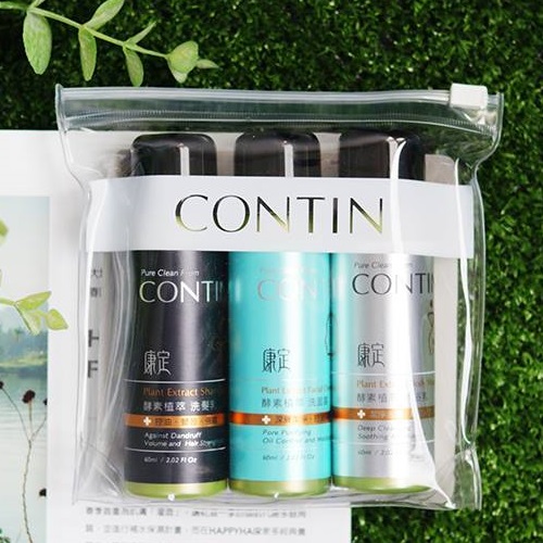 Bộ Kit Du Lich Chăm Sóc Toàn Thân 3 Món Contin 60ml Mỗi Chai