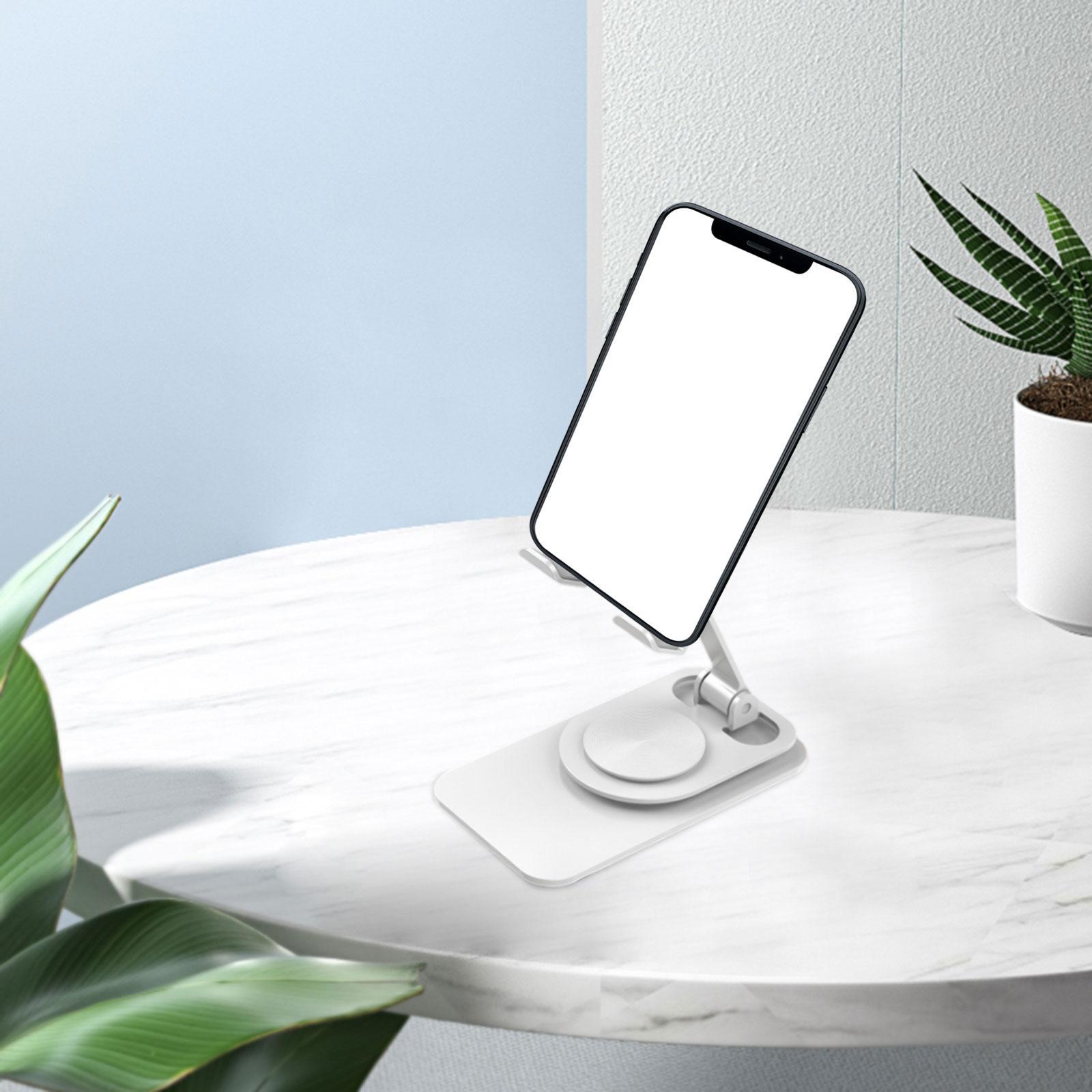 Mobile Phone Holder Stable Dual Folding Cell Phone Stand for All Phones Desk