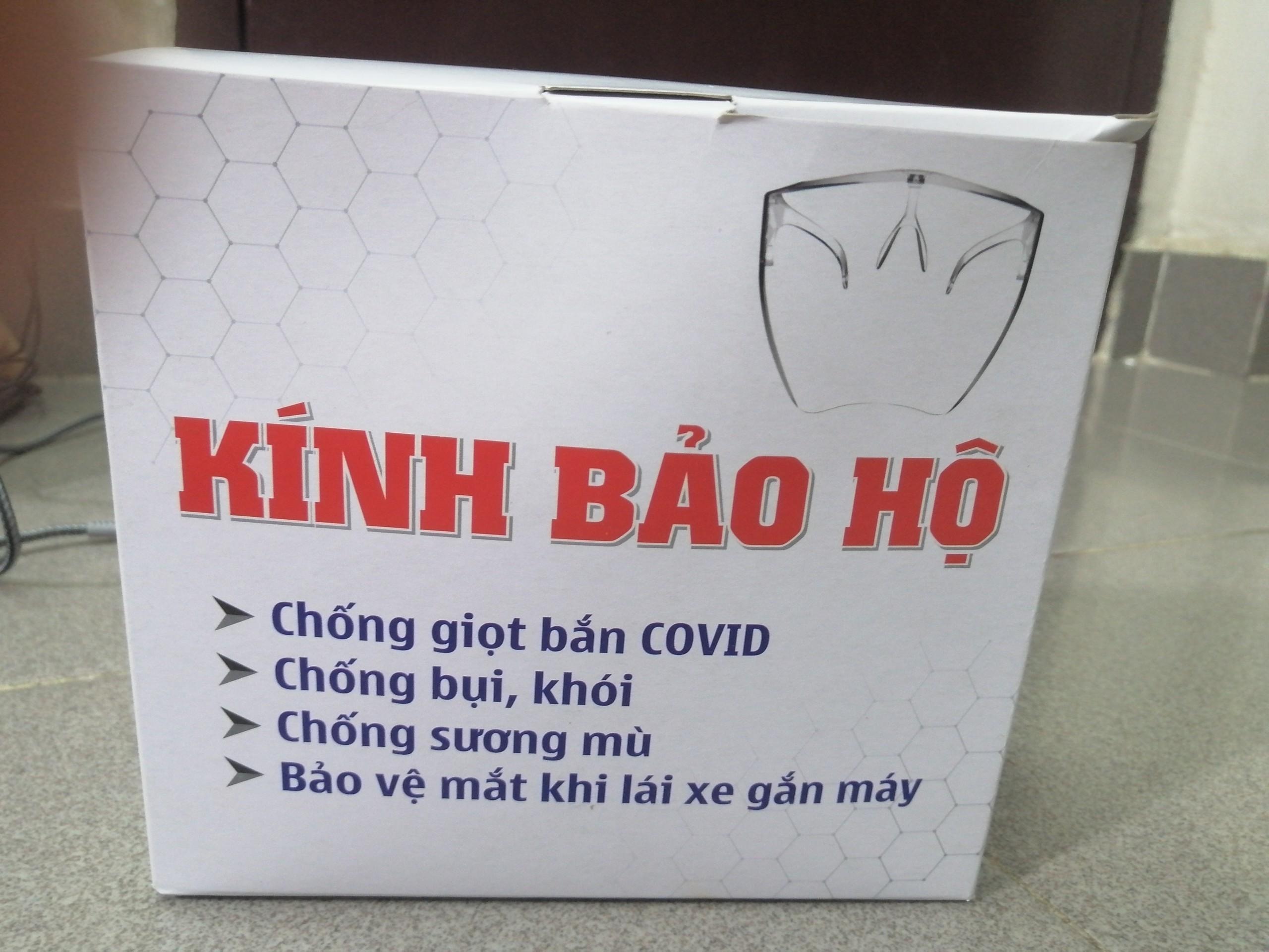 Kính Bảo Hộ Mặt Nạ Trong Suốt Chống Giọt Bắn Phòng Dịch, Bụi Khói, Bảo Vệ Mắt, An Toàn Cho Sức Khỏe - Hàng Chất Lượng