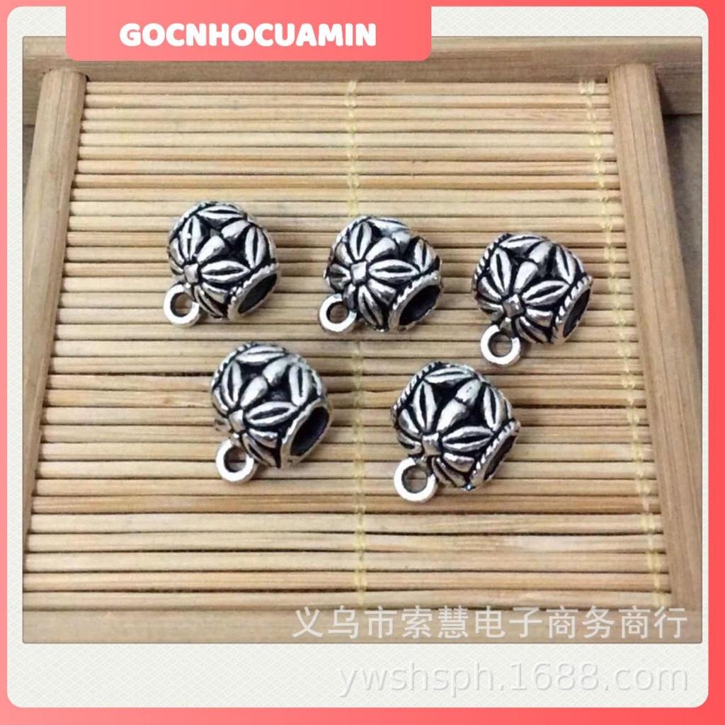 (Sỉ 5000.Đ) Nguyên liệu làm vòng tay handmade túi 10 chiếc ( NỐI HOA )