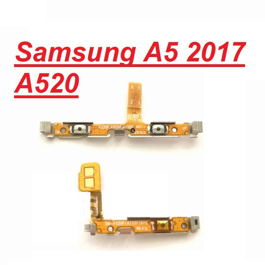 Mạch Nút Nguồn Cho Samsung Galaxy A5 2017 A520 Dây Cáp Nút Nguồn, Tăng Giảm Âm Lượng Linh Kiện Thay Thế