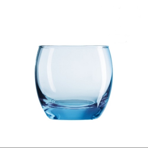 Ly Thủy Tinh  Salto Ice Blue Rock 320ml | Thủy Tinh Màu Cao Cấp