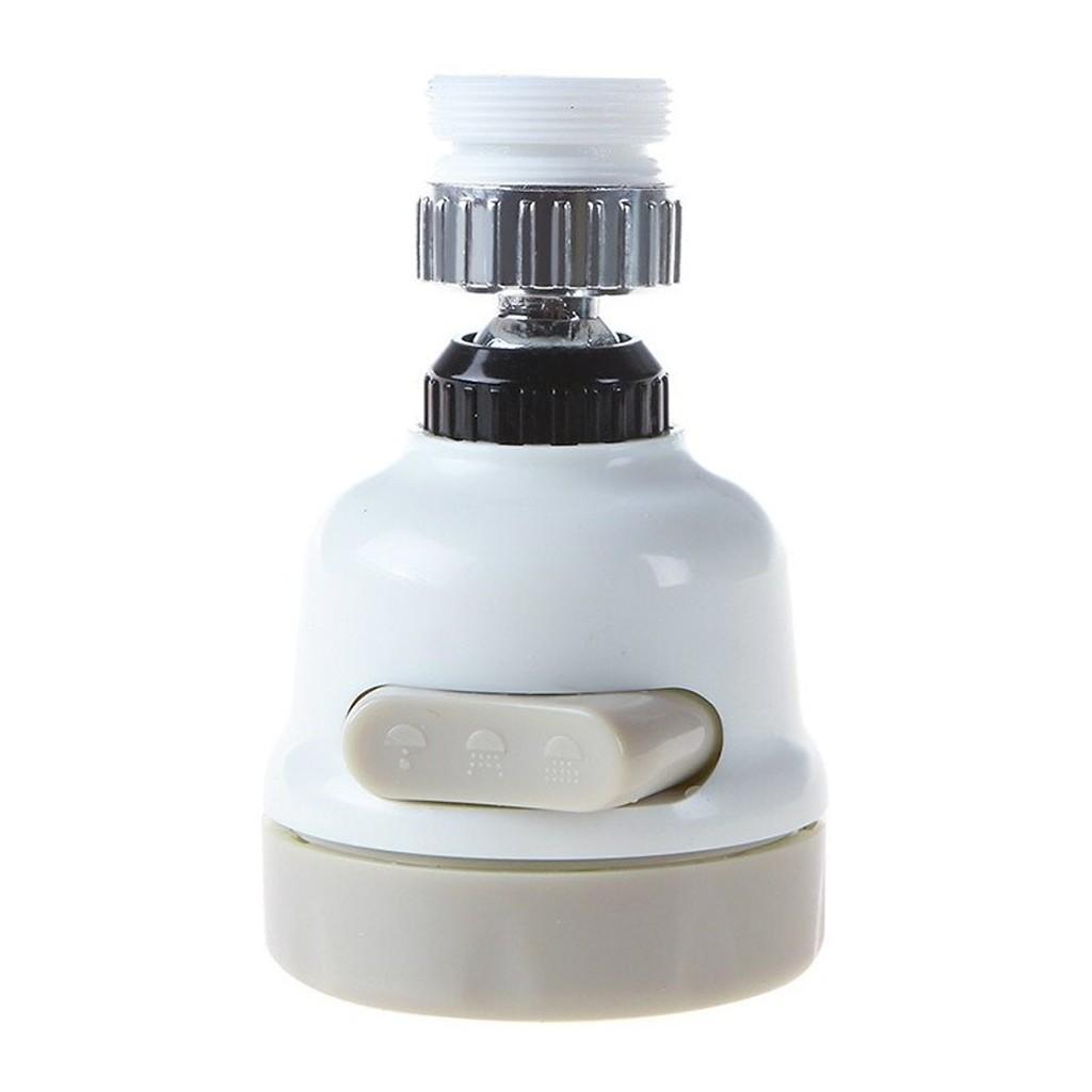 Đầu nối vòi tăng áp cho vòi rửa bát 3 chế độ 5708 - màu trắng