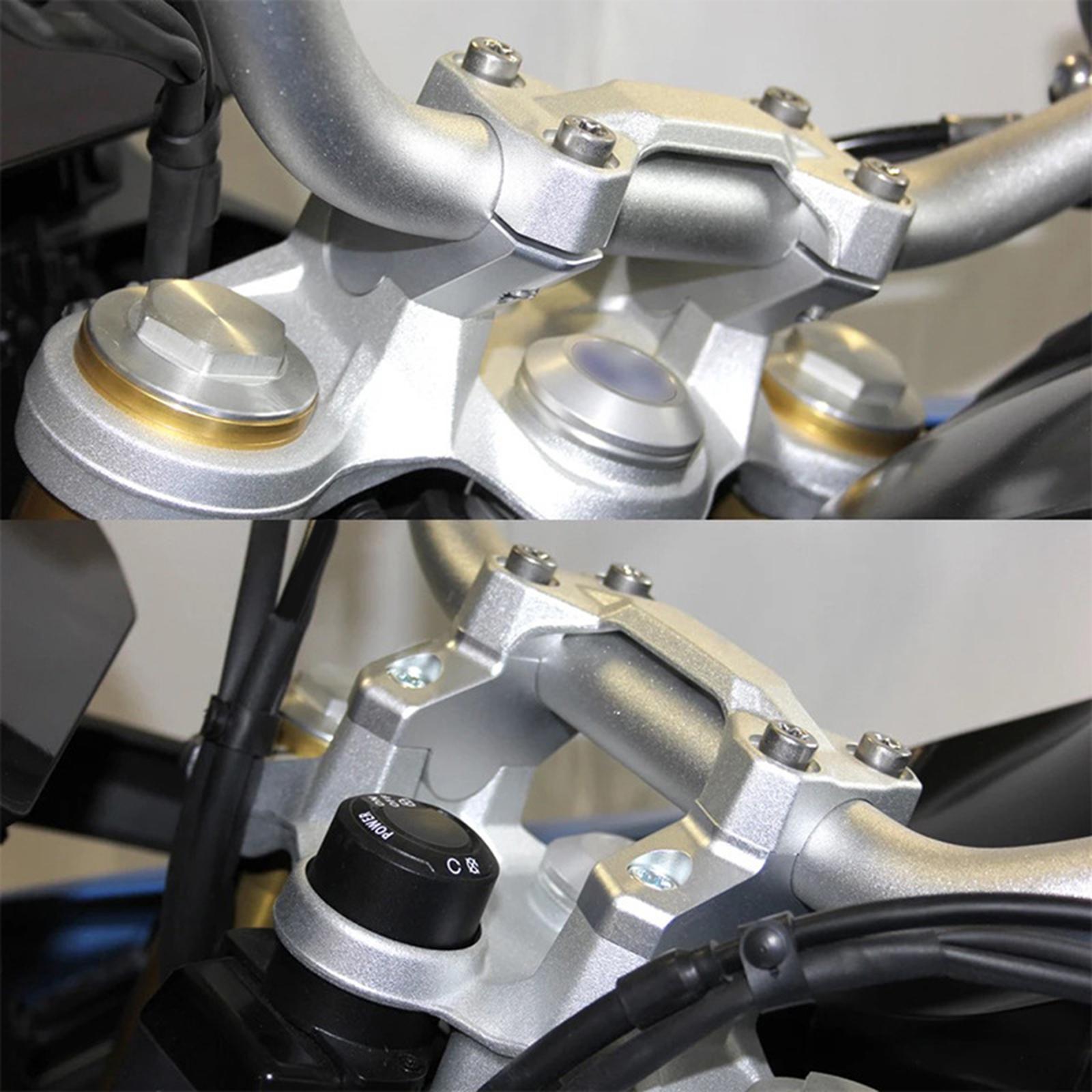 2 Pieces Handlebar Riser Mount Clamp for F900R Motorcycle Parts