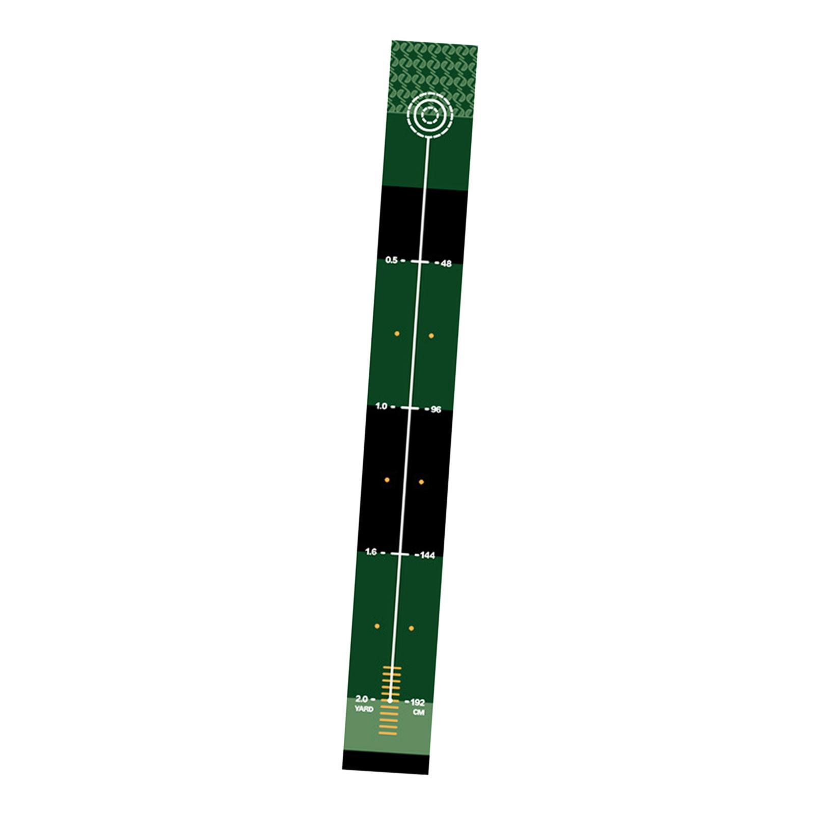 Golf Putting Mat Golf Hitting Mat Golf Training Equipment Portable Golf Practice Mat Golf Putting Trainer for Indoor Outdoor Gifts for Golfers