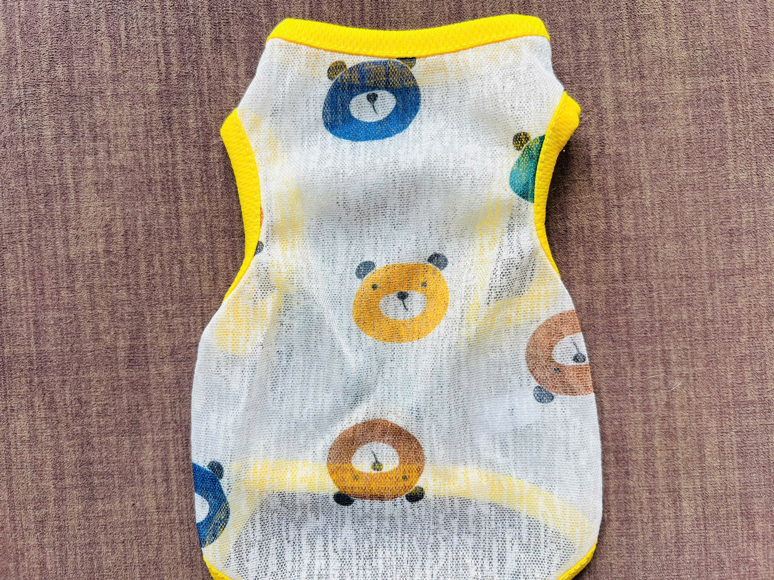 ÁO THUN BA LỖ THÔNG HƠI SIÊU CUTE TỪ 1-7KG DÀNH CHO THÚ CƯNG CHÓ MÈO