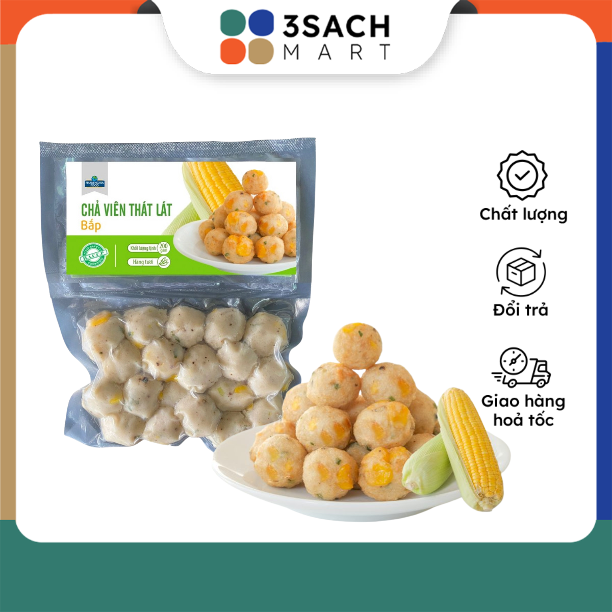 Chả Cá Thát Lát Bắp Tươi PN