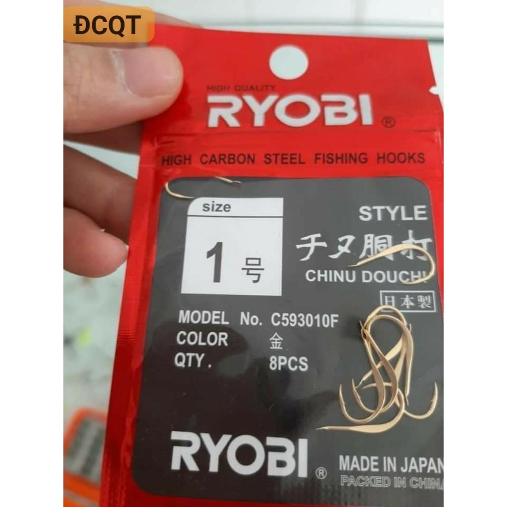 Lưỡi câu cá RYOBI nhật bản.lưỡi câu cá