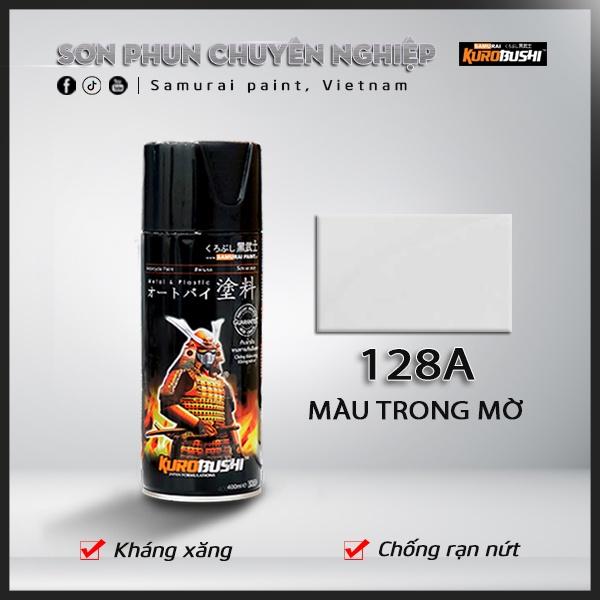 Sơn xịt Samurai Kurobushi - PHỦ MỜ 128A (400ml)